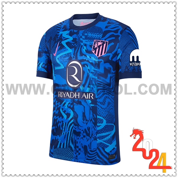 Tercero Nuevo Camiseta Atletico Madrid 2024 2025