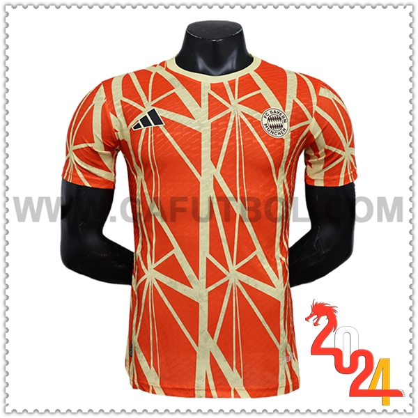 Camiseta Futbol Bayern Munich Naranja Edicion especial 2024 2025