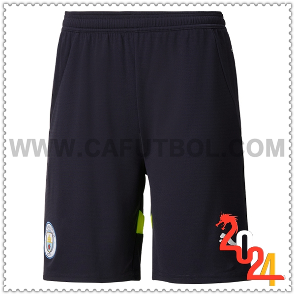 Segunda Pantalones Cortos Manchester City 2024 2025