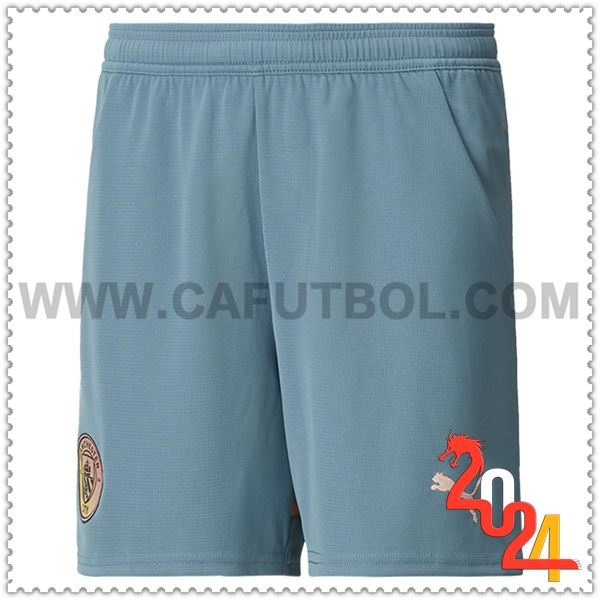 Pantalones Cortos Manchester City Cuatro 2024 2025