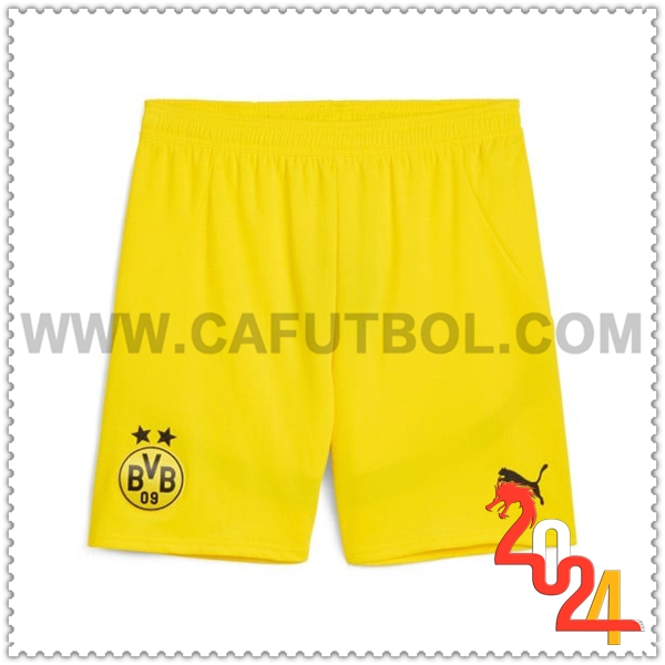 Segunda Pantalones Cortos Dortmund BVB 2024 2025