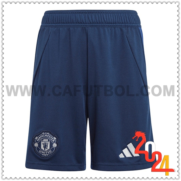 Segunda Pantalones Cortos Manchester United 2024 2025