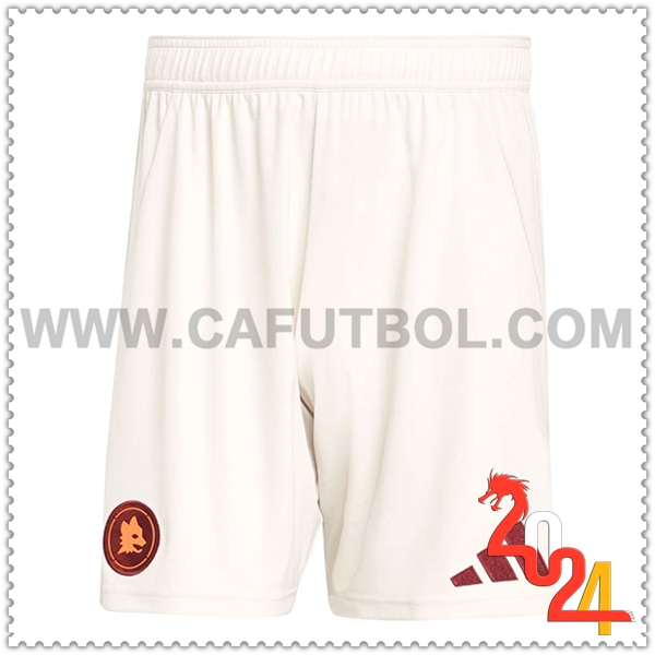 Segunda Pantalones Cortos AS Roma 2024 2025