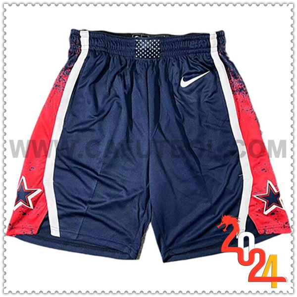 Cortos NBA USA 2024/25 Azul/Rojo/Blanco