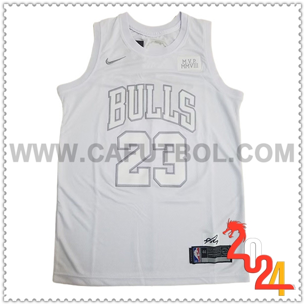 Camisetas Chicago Bulls (JORDAN #23) 2024/25 Blanco