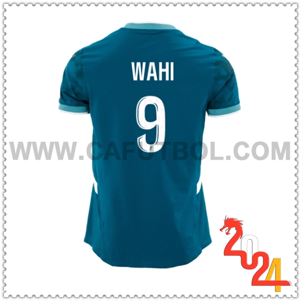 Segunda Camiseta Futbol Marsella OM WAHI #9 2024 2025