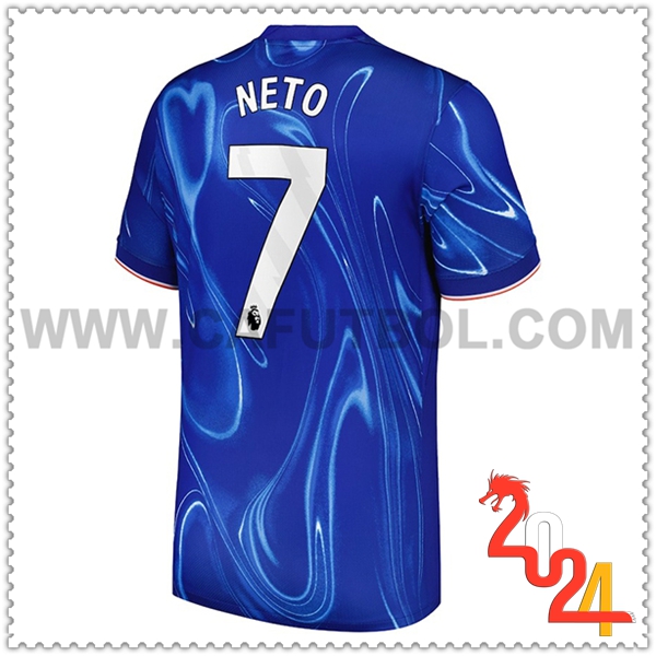 Primera Camiseta Futbol FC Chelsea NETO #7 2024 2025