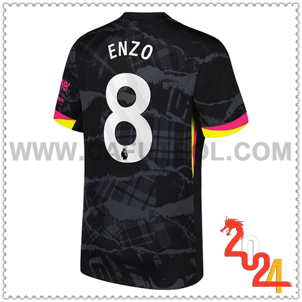 Tercero Camiseta Futbol FC Chelsea ENZO #8 2024 2025