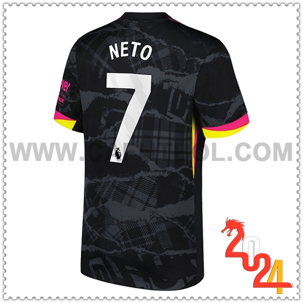 Tercero Camiseta Futbol FC Chelsea NETO #7 2024 2025