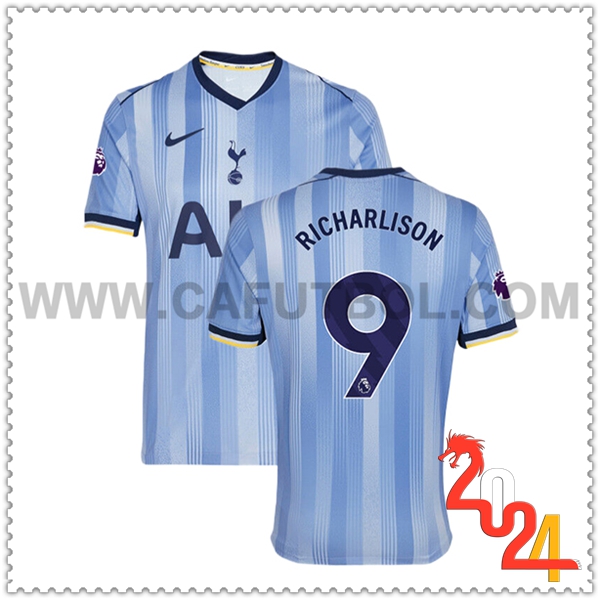 Segunda Camiseta Futbol Tottenham Hotspur RICHARLISON #9 2024 2025