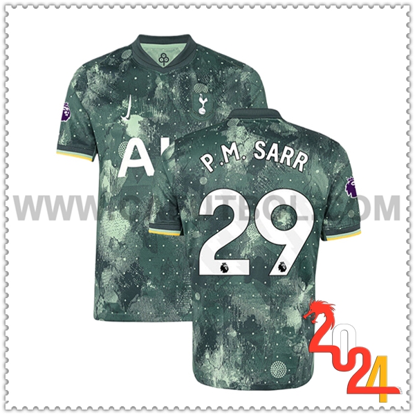 Tercero Camiseta Futbol Tottenham Hotspur P.M. SARR #29 2024 2025