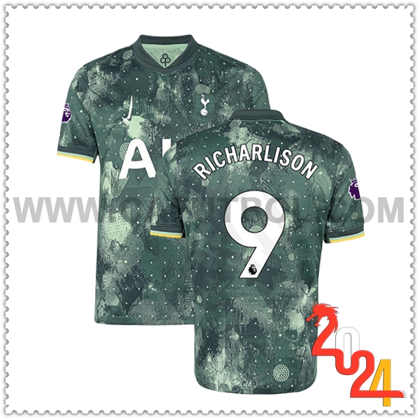 Tercero Camiseta Futbol Tottenham Hotspur RICHARLISON #9 2024 2025