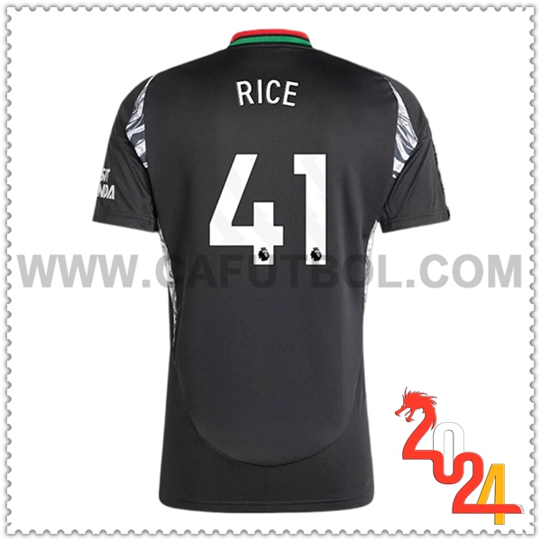 Segunda Camiseta Futbol Arsenal RICE #41 2024 2025