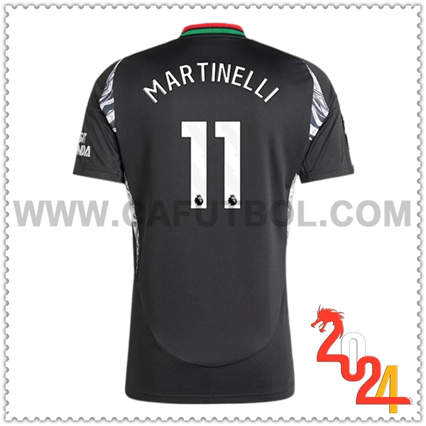 Segunda Camiseta Futbol Arsenal MARTINELLI #11 2024 2025