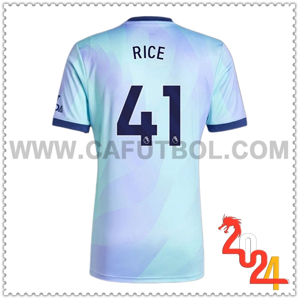 Tercero Camiseta Futbol Arsenal RICE #41 2024 2025