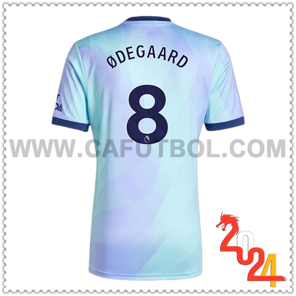 Tercero Camiseta Futbol Arsenal ØDEGAARD #8 2024 2025