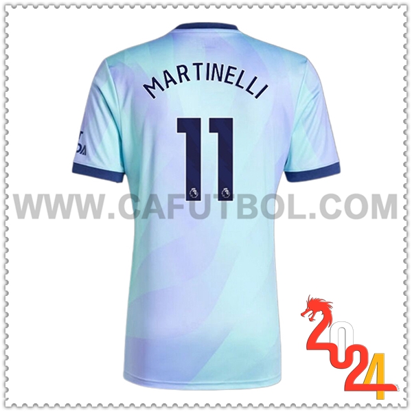 Tercero Camiseta Futbol Arsenal MARTINELLI #11 2024 2025