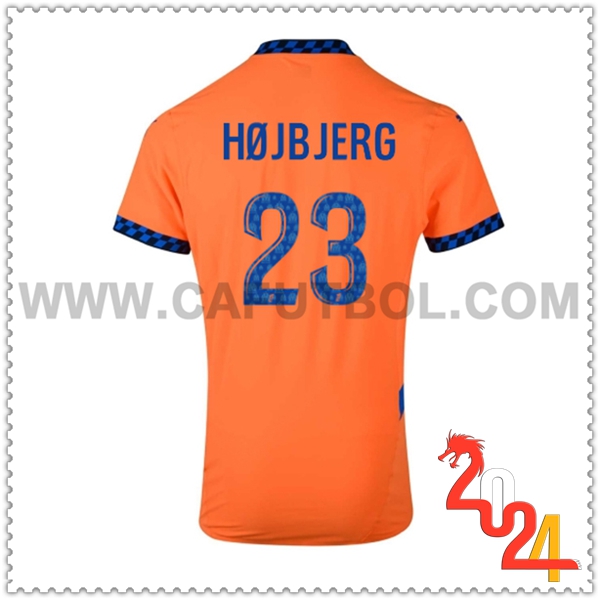 Tercero Camiseta Futbol Marsella OM HØJBJERG #23 2024 2025