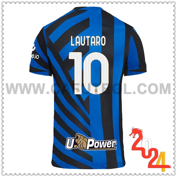 Primera Camiseta Futbol Inter Milan LAUTARO #10 2024 2025