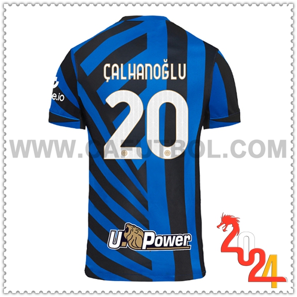 Primera Camiseta Futbol Inter Milan CALHANOGLU #20 2024 2025