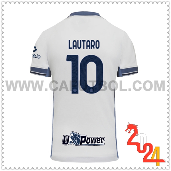 Segunda Camiseta Futbol Inter Milan LAUTARO #10 2024 2025