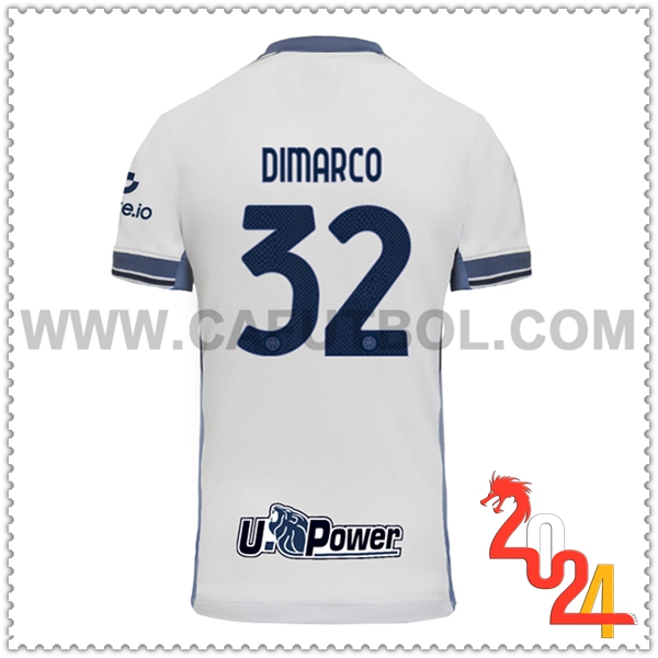 Segunda Camiseta Futbol Inter Milan DIMARCO #32 2024 2025