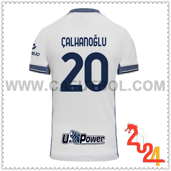 Segunda Camiseta Futbol Inter Milan CALHANOGLU #20 2024 2025