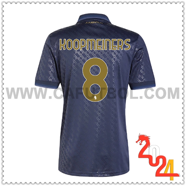 Tercero Camiseta Futbol Juventus KOOPMEINERS #8 2024 2025