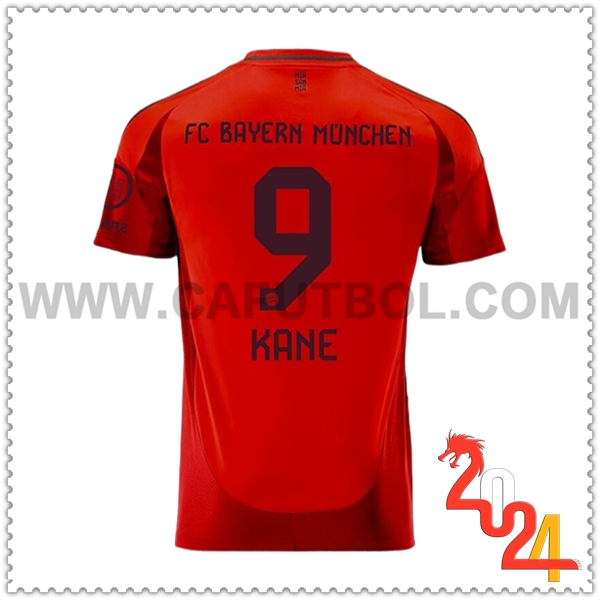 Primera Camiseta Futbol Bayern Munich KANE #9 2024 2025