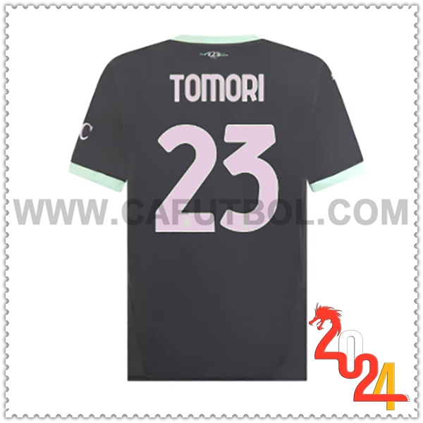 Tercero Camiseta Futbol AC Milan TOMORI #23 2024 2025