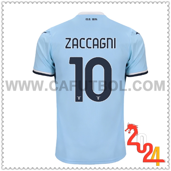 Primera Camiseta Futbol SS Lazio ZACCAGNI #10 2024 2025