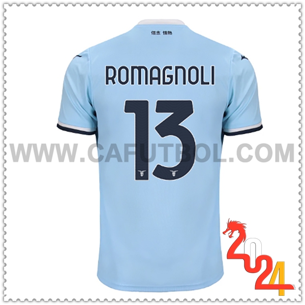 Primera Camiseta Futbol SS Lazio ROMAGNOLI #13 2024 2025