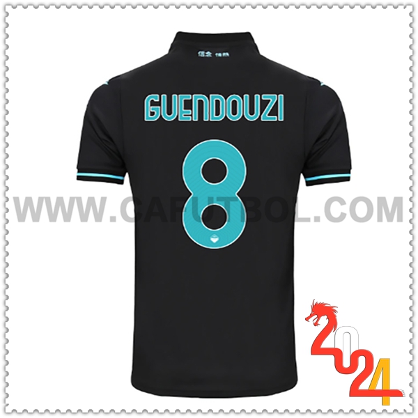 Tercero Camiseta Futbol SS Lazio GUENDOUZI #8 2024 2025