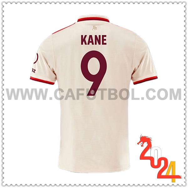 Camiseta Futbol Bayern Munich KANE #9 Liga de Campeones 2024 2025