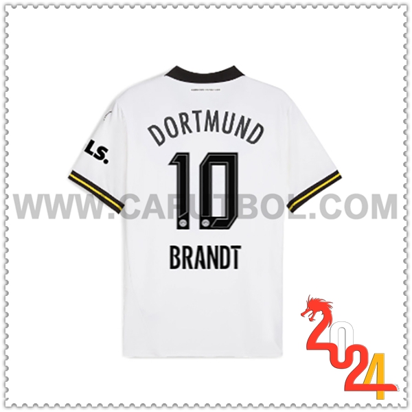 Tercero Camiseta Futbol Dortmund BVB BRANDT #10 2024 2025