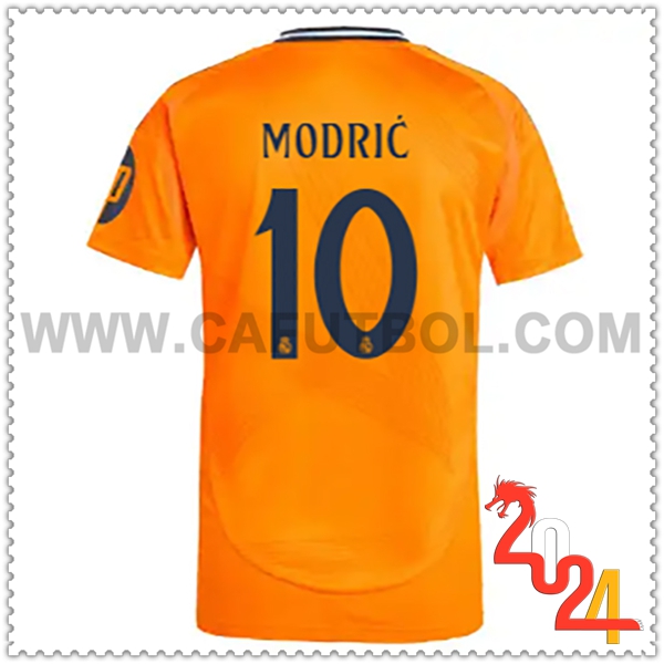 Segunda Camiseta Futbol Real Madrid MODRIC #10 2024 2025