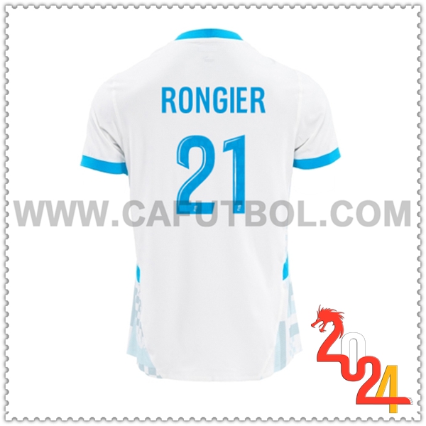 Primera Camiseta Futbol Marsella OM RONGIER #21 2024 2025