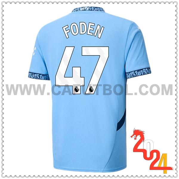 Primera Camiseta Futbol Manchester City FODEN #47 2024 2025