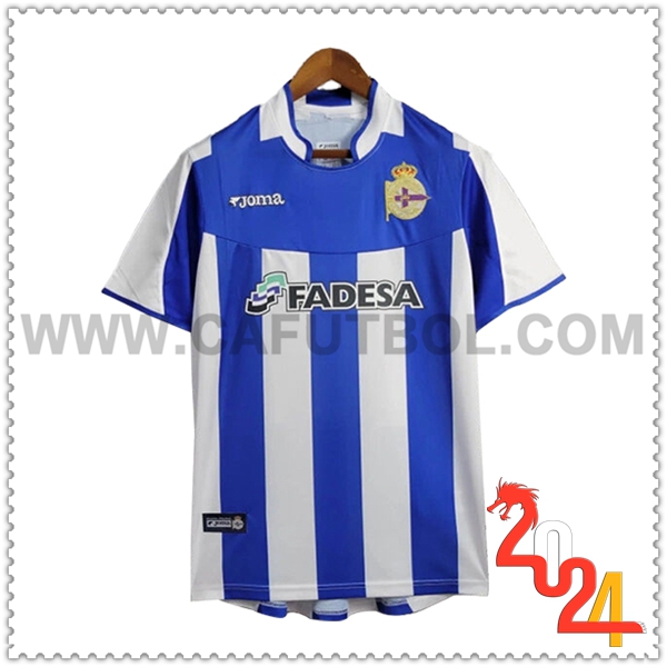 Primera Camiseta Retro Deportivo La Coruna 2003/2004