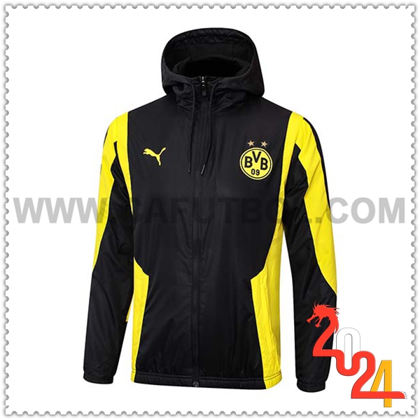 Rompevientos Dortmund Negro/Amarillo 2024 2025 -03