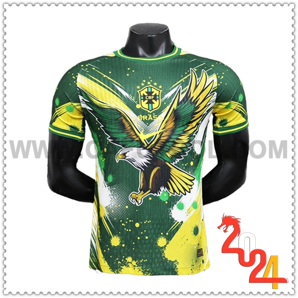 Camiseta Equipo Bresil Verde Edicion especial 2024 2025