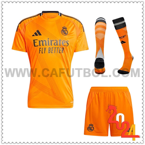 Segunda Equipacion del Real Madrid (Pantalones + Calcetines) 2024 2025