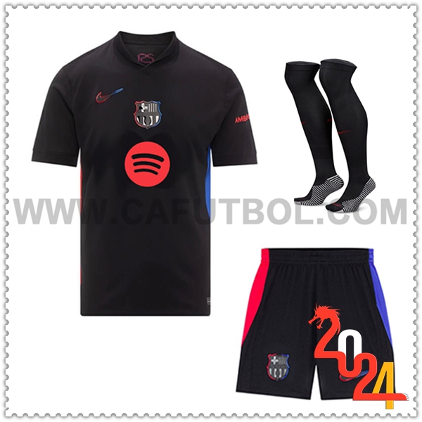 Segunda Equipacion del FC Barcelona (Pantalones + Calcetines) 2024 2025