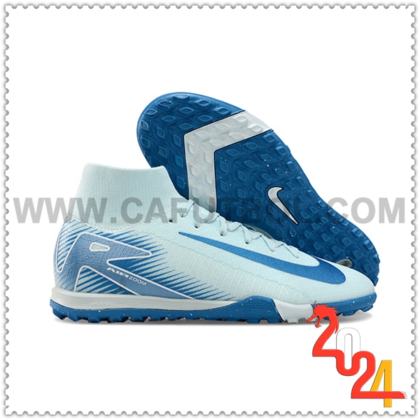 Nike Botas De Fútbol Air Zoom Mercurial Superfly X Elite TF Azul