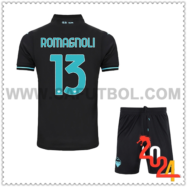 Tercero Equipacion del SS Lazio ROMAGNOLI #13 Ninos 2024 2025