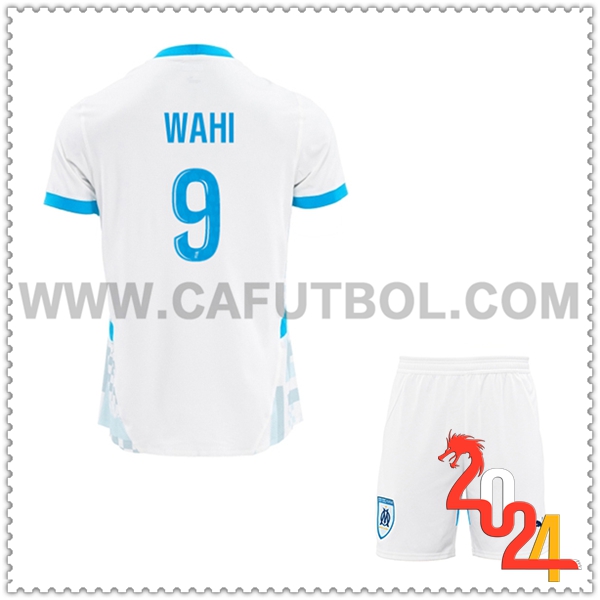 Primera Equipacion del Marsella OM WAHI #9 Ninos 2024 2025