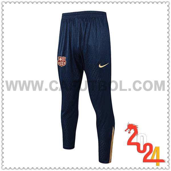 Pantalones Entrenamiento FC Barcelona Azul Oscuro 2024 2025 -03