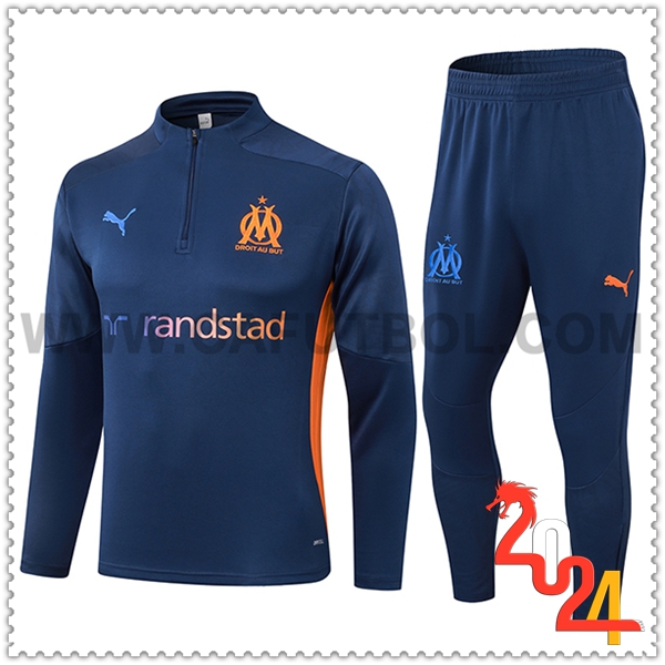 Chandal Futbol Marsella Azul Roya 2024 2025