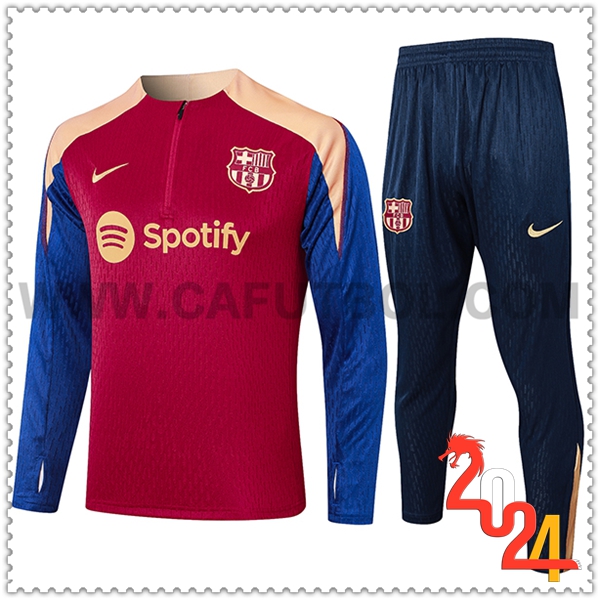 Chandal Futbol FC Barcelona Rojo/Amarillo/Azul 2024 2025