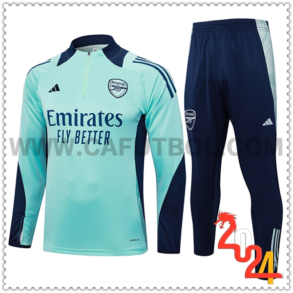 Chandal Futbol Arsenal Verde/Azul 2024 2025